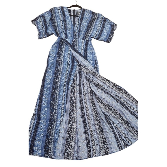 Reformation Wrap Dress floral print Size 4 - Picture 5 of 15